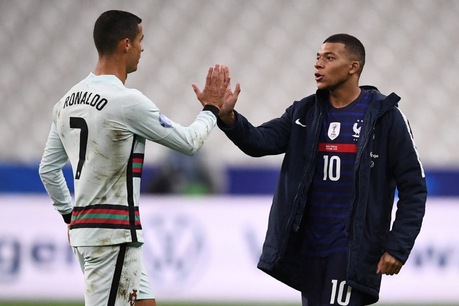 Cristiano Ronaldo + Kylian Mbappe