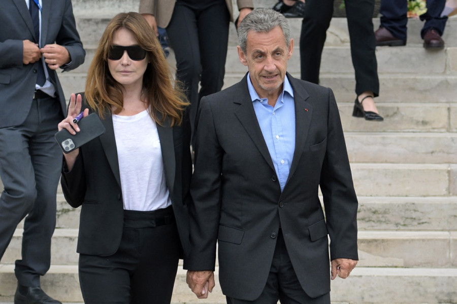 Le couple Sarkozy