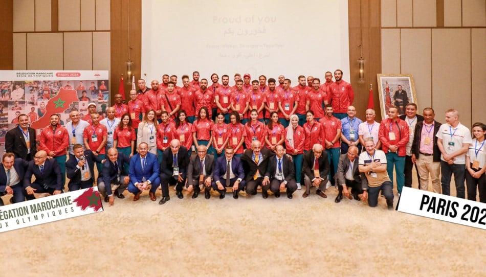 اللجنة الوطنية الأولمبية المغربية تنظم حفل استقبال وتقديم الرياضيين المؤهليين