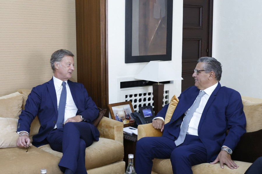 Aziz Akhannouch s'entretient avec le PDG du groupe Accor sur les moyens de développer le secteur touristique au Maroc