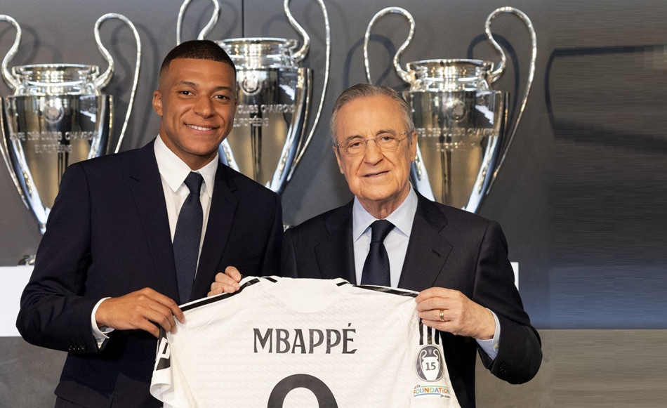 مبابي لاعبا لريال مدريد لـ5 مواسم 