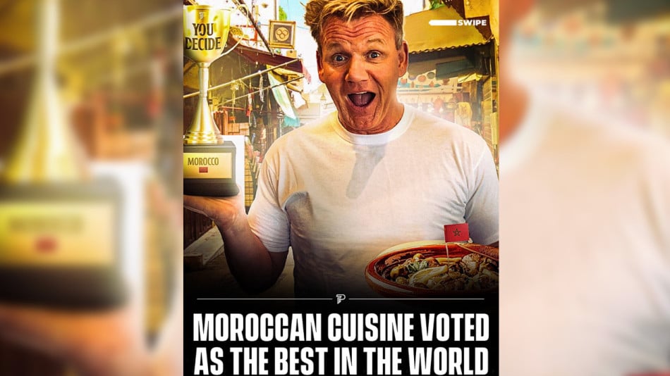La cuisine marocaine élue meilleure au monde