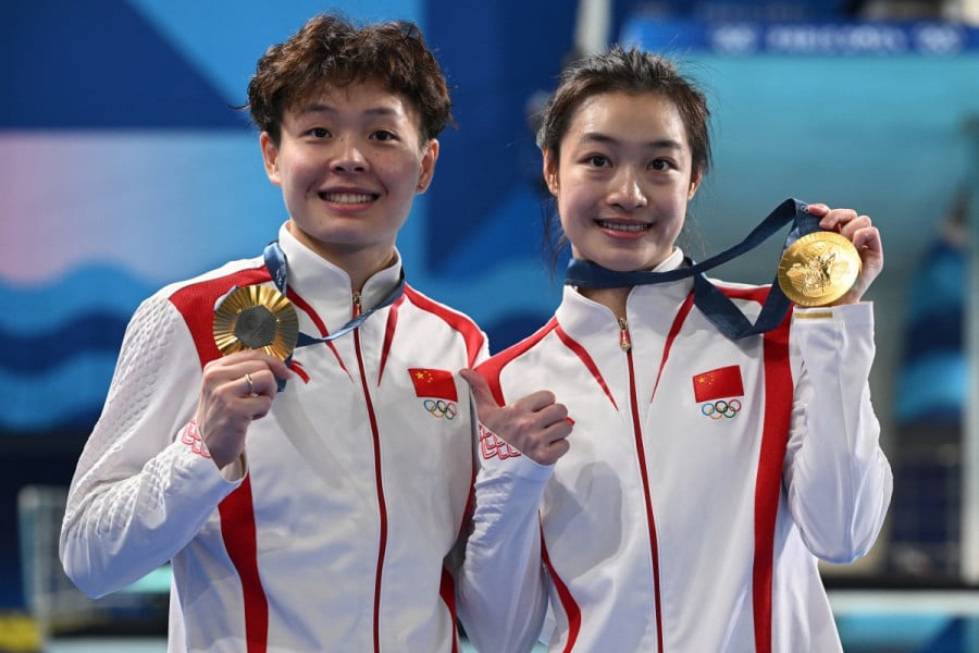 china + paris 2024