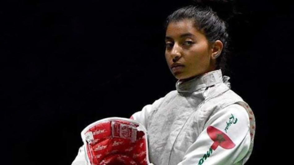 L'escrimeuse Youssra Zakarani battue par la Polonaise Martyna Jelińska lors des JO 2024