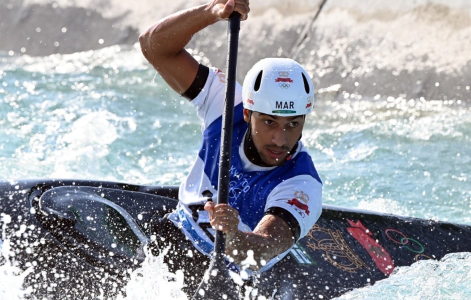 JO de Paris (kayak slalom): Le Marocain Mathis Soudi qualifié en demi-finale