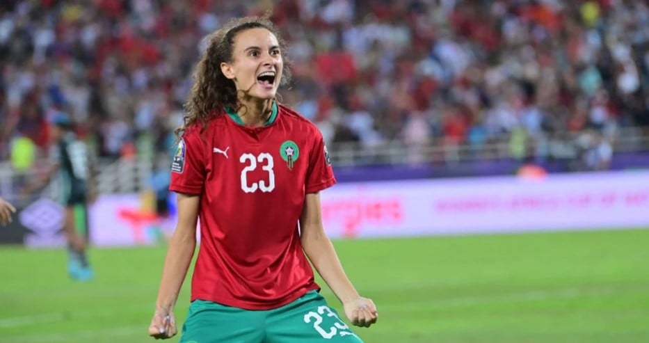 مهاجمة المنتخب المغربي روزيلا أيان
