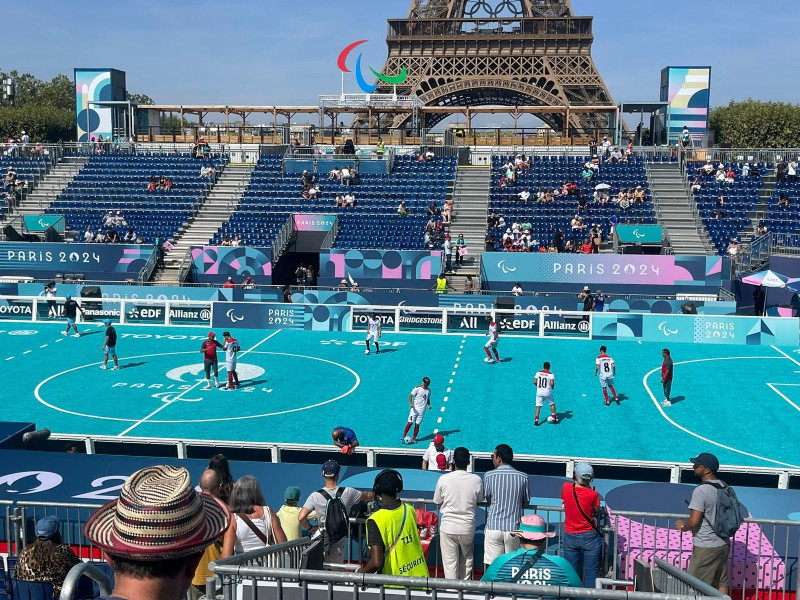 Jeux Paralympiques 2024: l'équipe nationale de cécifoot se contente du nul contre l'Argentine