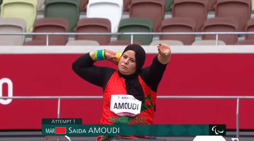 بارالمبياد باريس.. سعيدة عمودي تحرز برونزية دفع الجلة