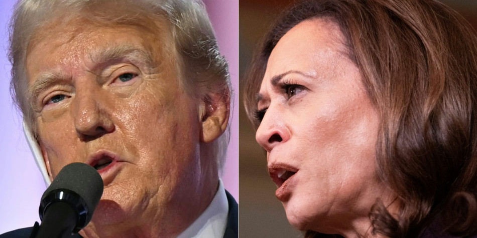 Trump Harris