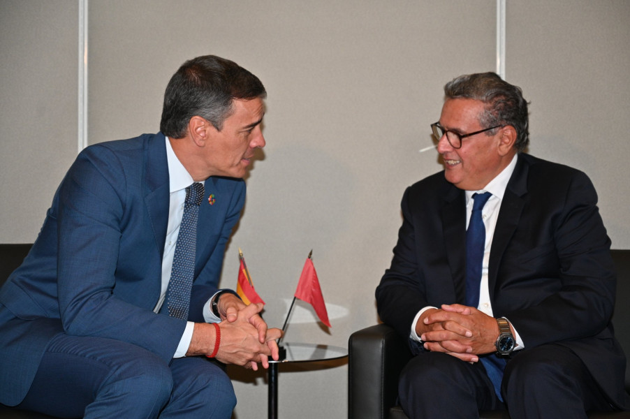ONU: Entretiens à New York entre M. Akhannouch et le président du gouvernement espagnol