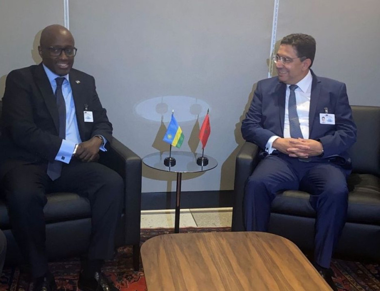 New York: Nasser Bourita s’entretient avec son homologue rwandais