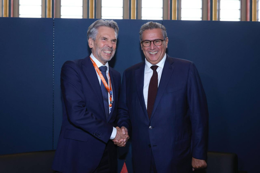 M. Akhannouch s’entretient à New York avec le Premier ministre des Pays-Bas