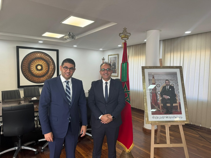 Mohamed Mehdi Bensaid s’entretient à Rabat avec le directeur des politiques publiques de la plateforme "TikTok" pour la région MENA