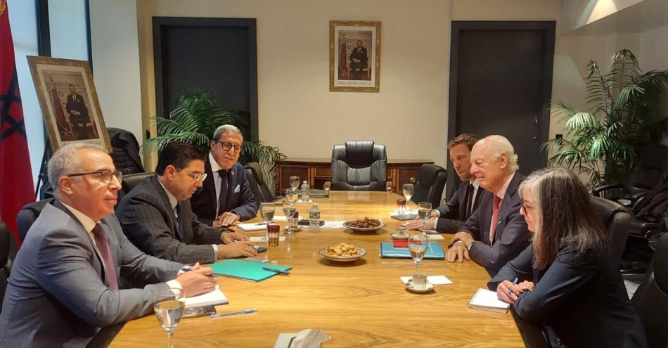 M. Bourita s’entretient avec l’Envoyé Personnel du Secrétaire Général de l’ONU pour le Sahara Marocain, Staffan De Mistura