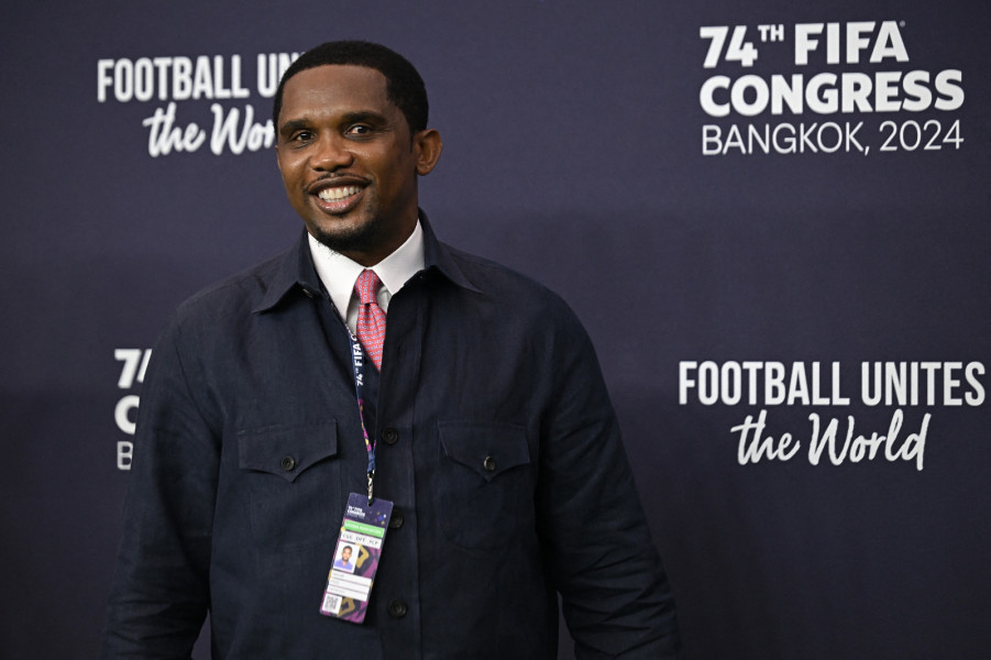 Foot: Samuel Eto'o suspendu six mois des matches du Cameroun par la Fifa