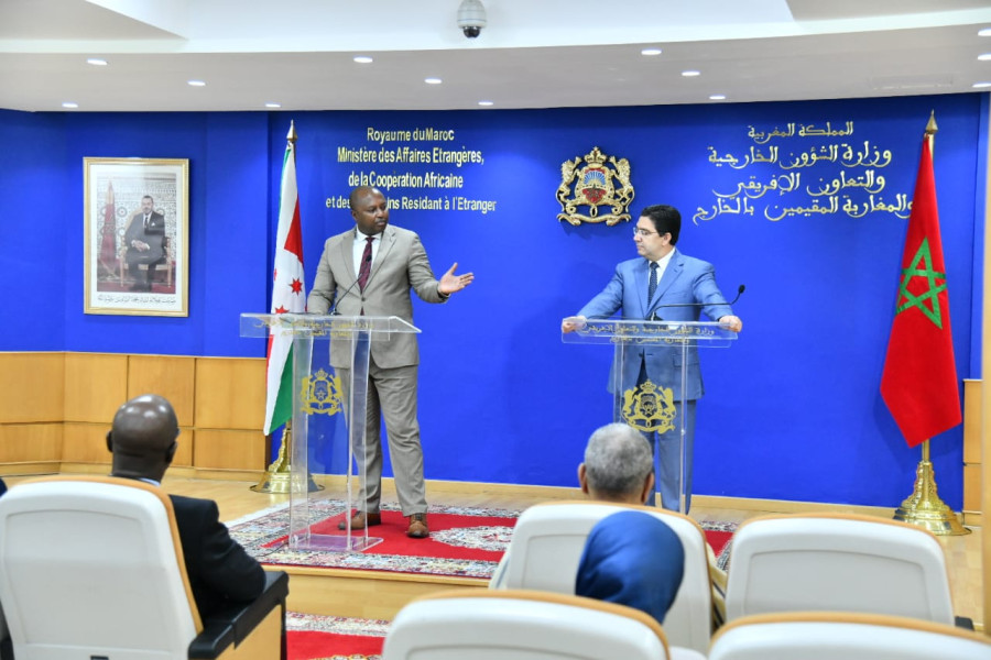 Le ministre burundais des Affaires étrangères salue les Initiatives Royales sur le Sahel et l’Atlantique