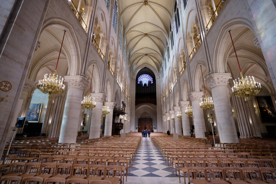 France: la cathédrale Notre-Dame rouvre ses portes devant un parterre de leaders politiques et de personnalités