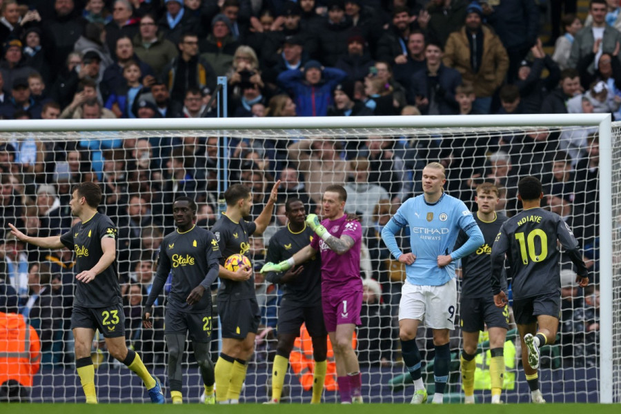 Manchester City ne sait plus gagner, même contre Everton