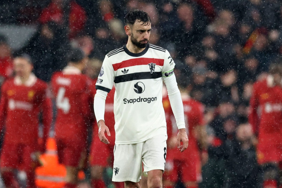 Bruno Fernandes "contrarié" après le nul à Liverpool