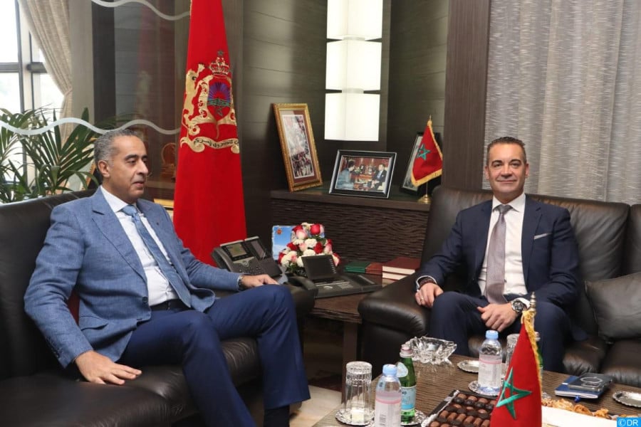 M. Hammouchi reçoit à Rabat le Commissaire général d'information espagnol