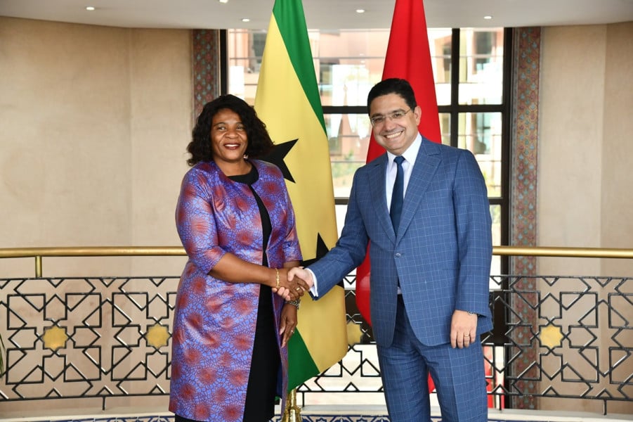 La République de Sao Tomé-et-Principe réitère sa "position constante" en faveur de l'intégrité territoriale et de la souveraineté du Maroc sur l'ensemble de son territoire, y compris le Sahara marocain