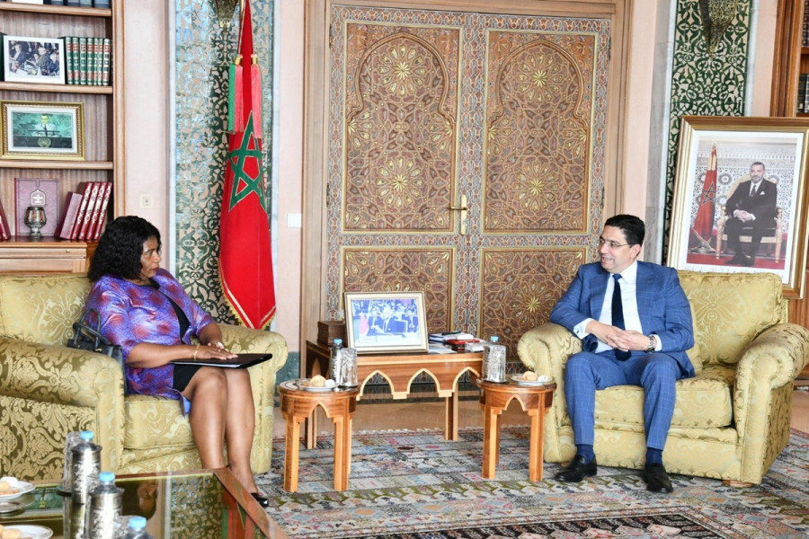 La Cheffe de la diplomatie santoméenne salue les Initiatives Royales et exprime son admiration pour le leadership et l’engagement fort de SM le Roi en faveur de la paix, de la stabilité et du développement en Afrique