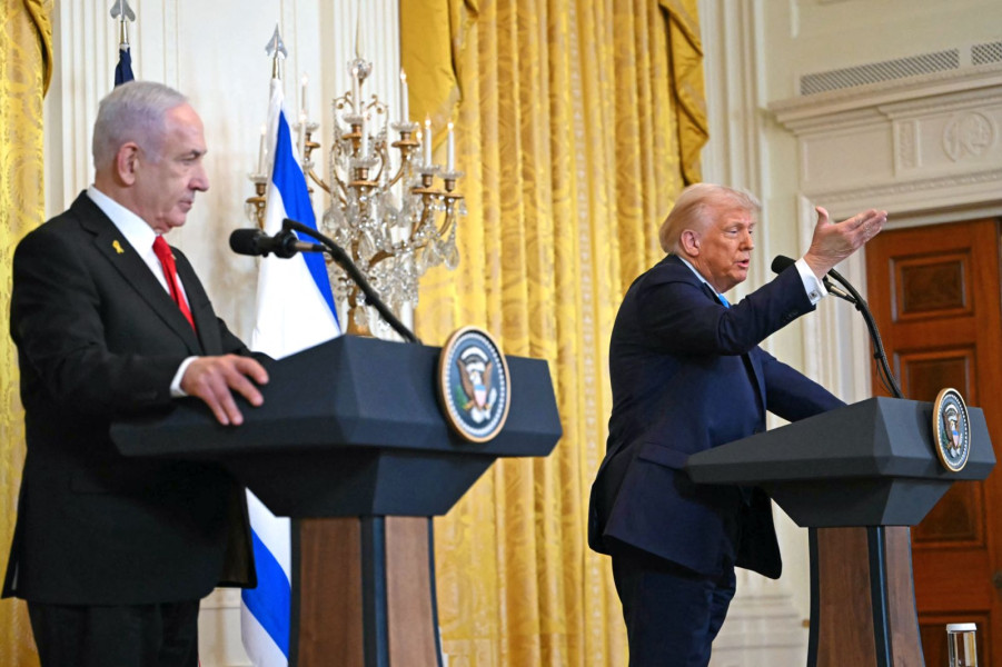La présidence palestinienne et Hamas rejettent  fermement le projet de Trump de contrôler Gaza