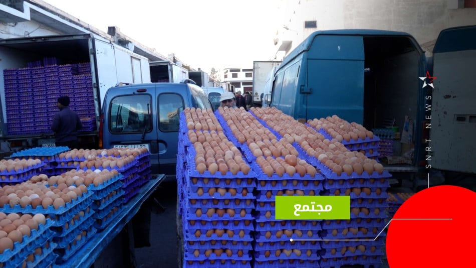 سوق بيع البيض بالجملة والتقسيط بالدار البيضاء