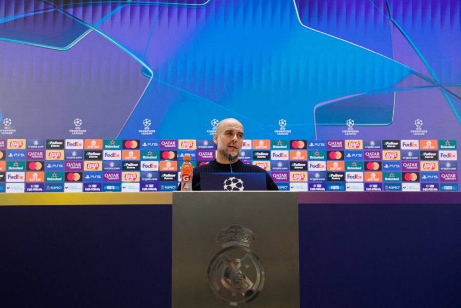 C1: City devra réaliser "un match quasi-parfait" pour renverser le Real Madrid, selon Guardiola