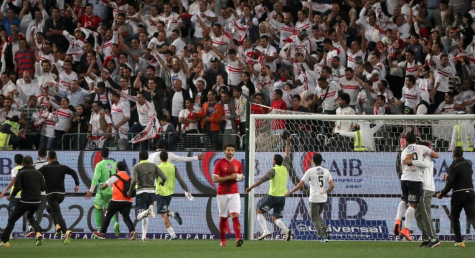 ديربي الأهلي والزمالك ينتهي متعادلا بتوقيع مغربي