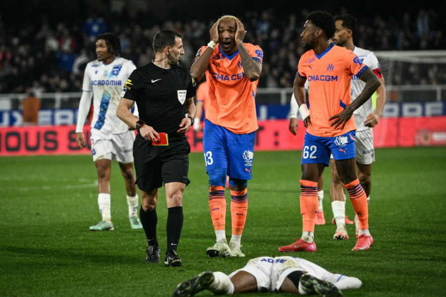 Ligue 1: l'OM et l'arbitrage, la crise de nerfs permanente