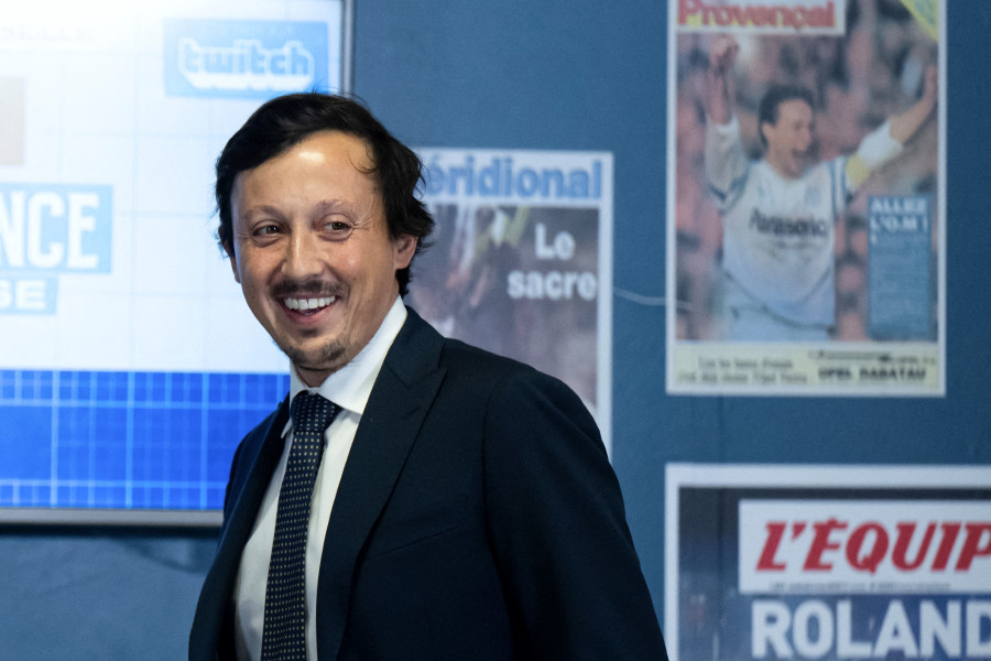 L1/arbitrage: "Pas de corruption dans le foot français", admet le président de l'OM Pablo Longoria 