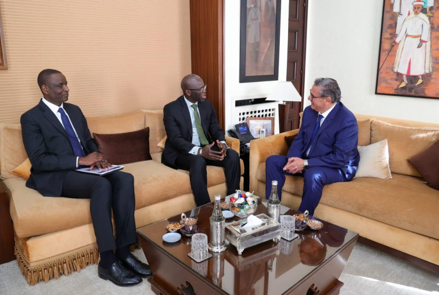 Aziz Akhannouch s’est entretenu avec le vice – président de la Banque Mondiale pour la région MENA