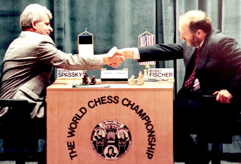  Boris Spassky  et Bobby Fischer
