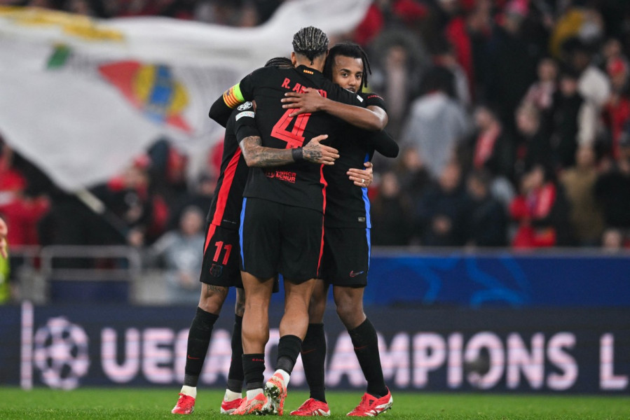 C1: le Barça s'impose à Benfica en huitième aller