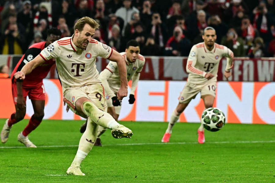 بايرن يفك عقدة ليفركوزن ويضع قدما في ربع نهائي دوري الأبطال 