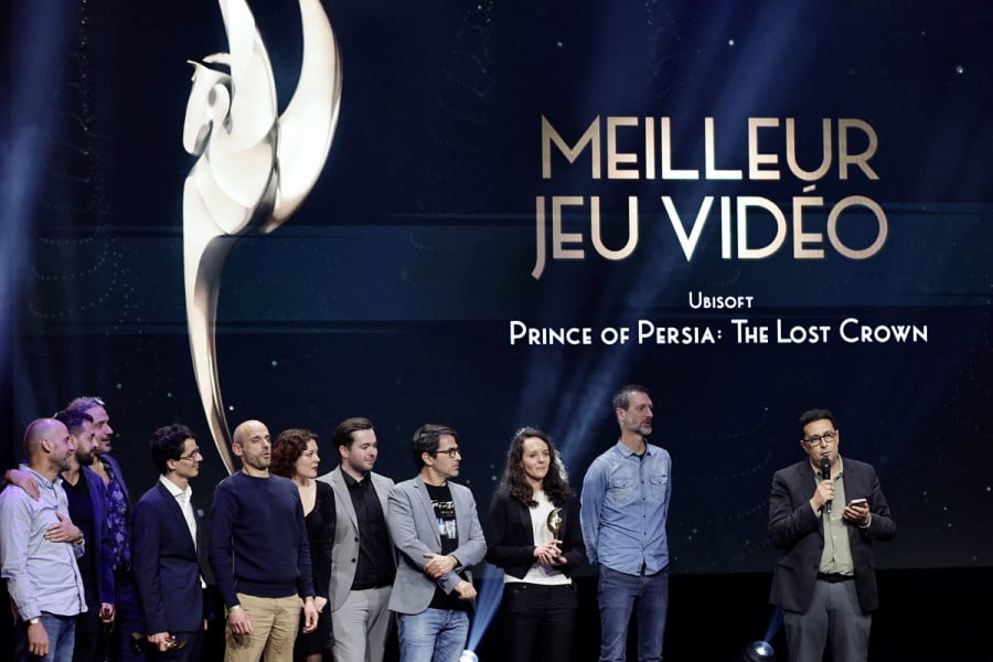 "Prince of Persia" sacré jeu vidéo français de l'année lors de Pégases 2025 très engagés 