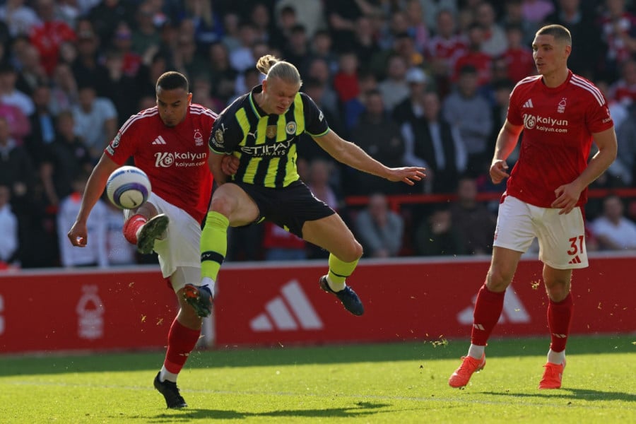 Angleterre: Nottingham bat Manchester City et renforce sa 3e place