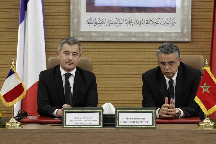 Déclaration conjointe: Le Maroc et la France s’engagent à renforcer leur coopération dans les domaines juridique et judiciaire 