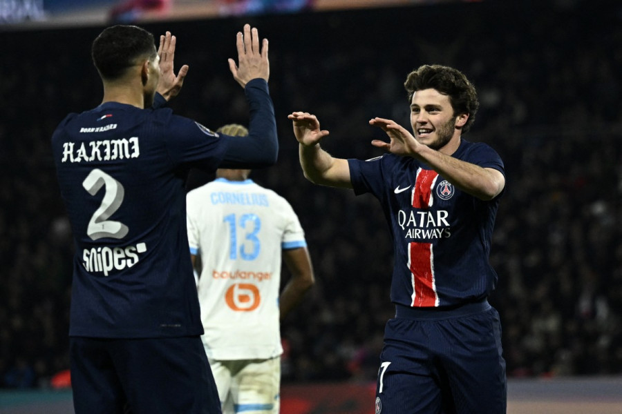 Ligue 1: le PSG domine l'OM à domicile