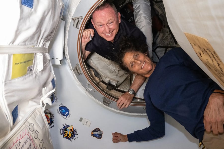 Butch Wilmore et Suni Williams
