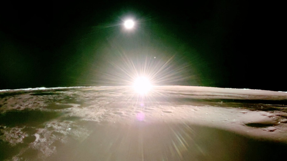 Grâce à un robot privé, la Nasa capture un coucher de soleil lunaire