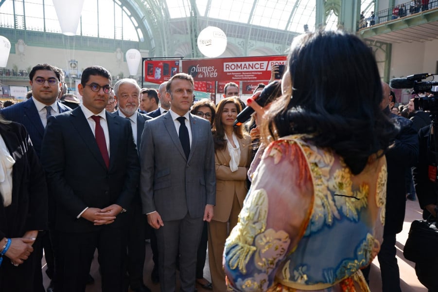 Emmanuel Macron-Mehdi Bensaid