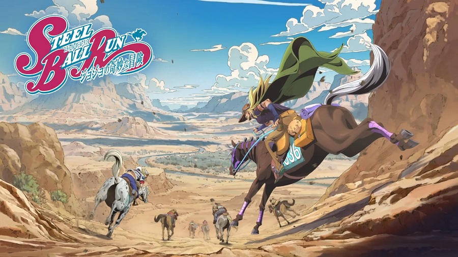 غموض يحيط بموعد الحلقة الثانية من “JoJo's Bizarre Adventure :Steel Ball Run”