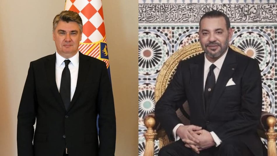 صاحب الجلالة الملك محمد السادس ورئيس جمهورية كرواتيا
