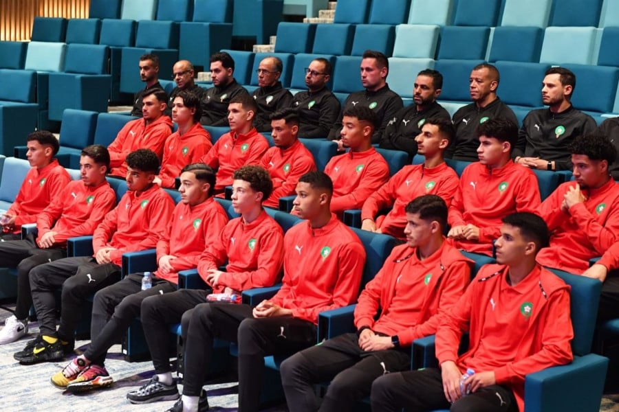 Fouzi Lekjaa motive les U20 avant la CAN en Égypte