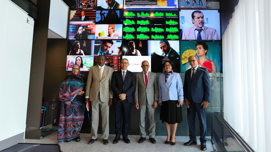 Le président de la Haute Autorité de la Presse et de l’Audiovisuel de Mauritanie en visite de travail à la HACA
