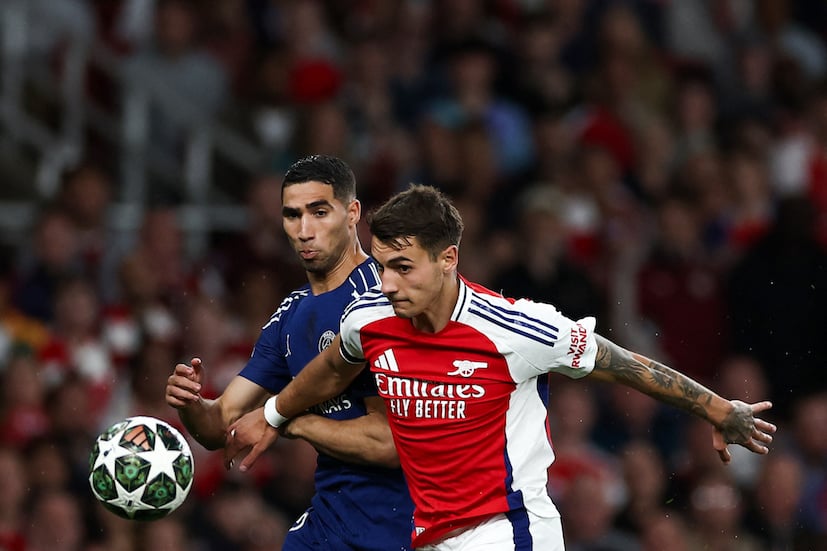 C1: le PSG prend l'avantage à Arsenal en demi-finale aller