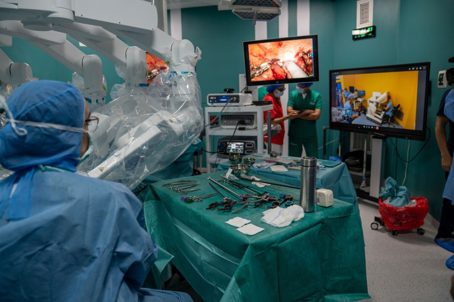 Opération de TéléChirurgie
