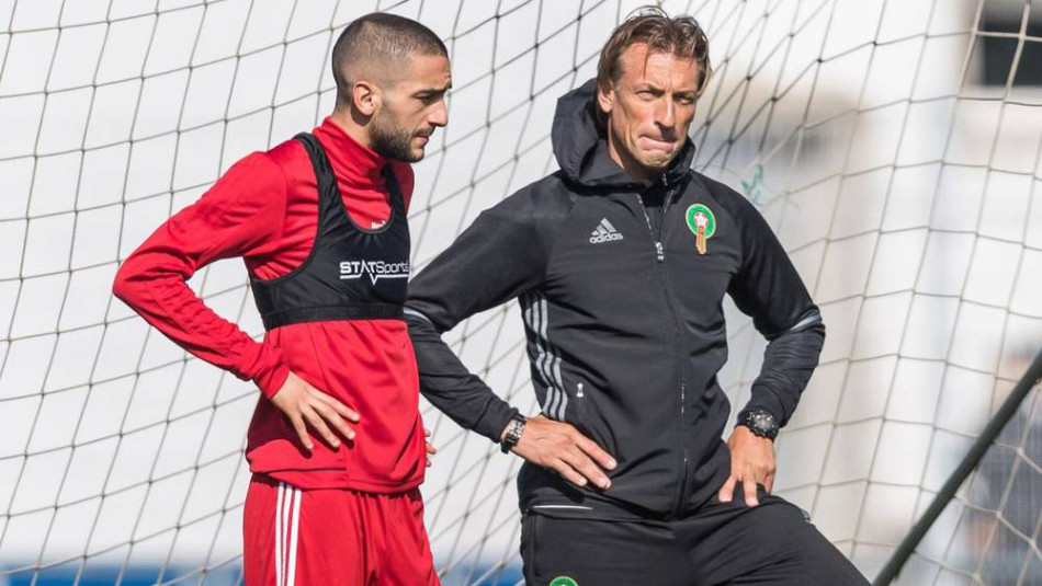 "Cinq minutes pour tout régler", Renard revient sur son clash avec Ziyech